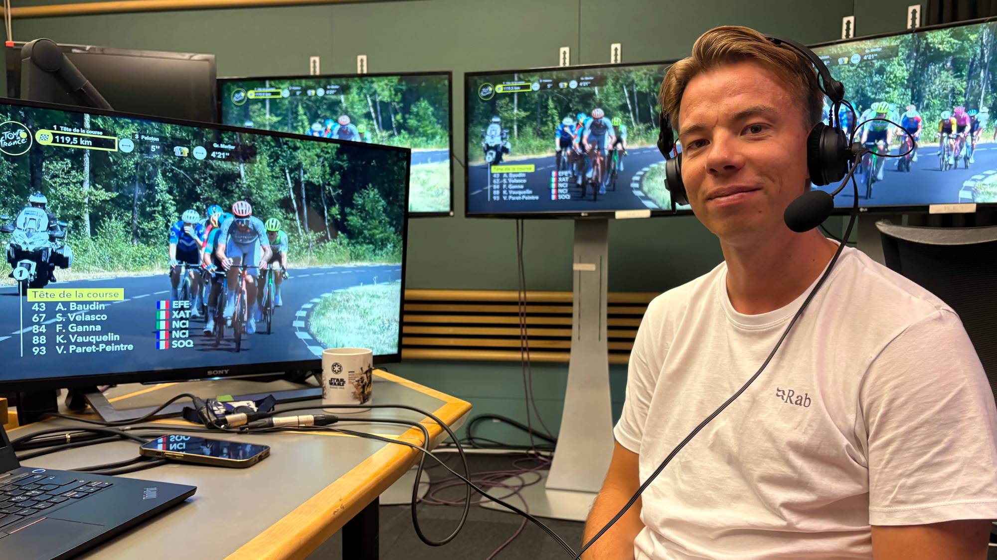 Øivind Lukkedal er NRKs sykkelekspert under Tour de France