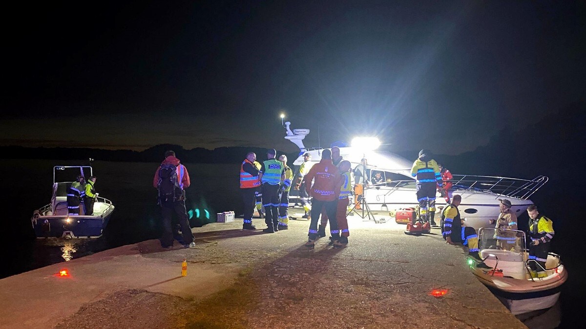 Stor redningsaksjon i Alver – mann sakna etter funn av båt som gjekk i ring