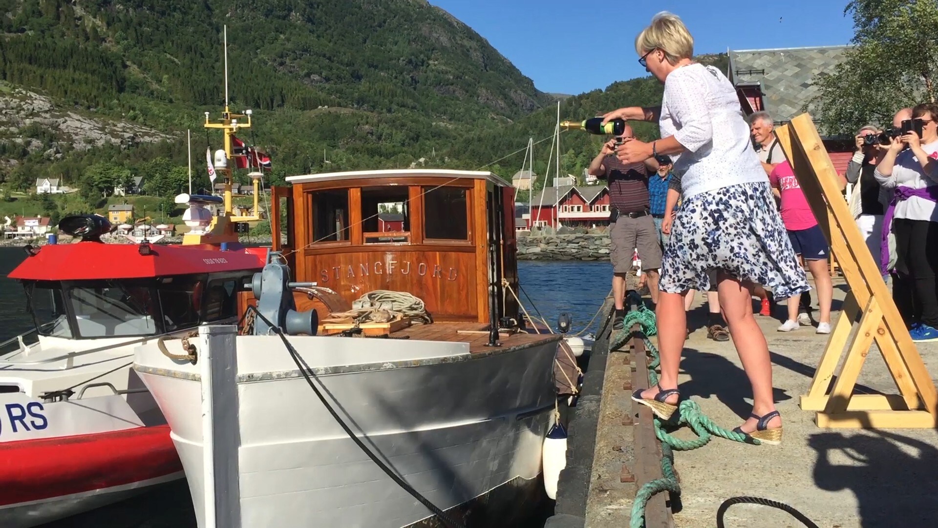 Her Blir Stangfjord Neste D ypt NRK