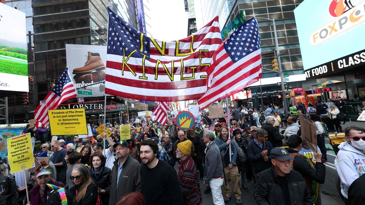 Flere tusen anti-Trump demonstrasjoner varslet over hele USA