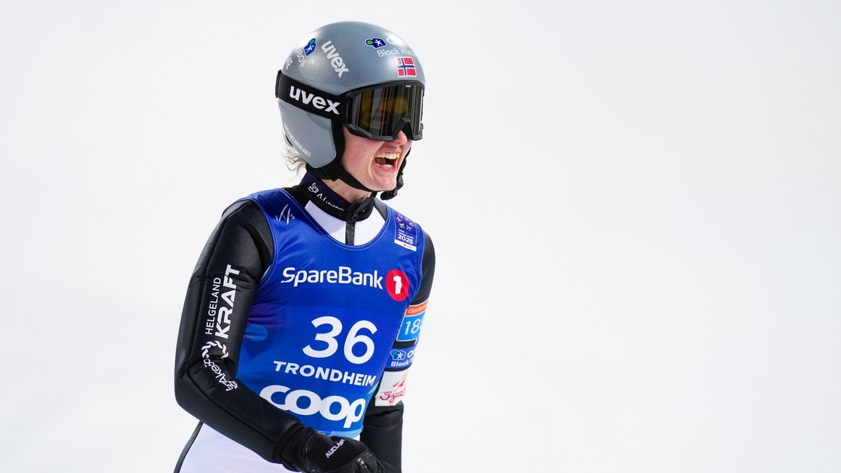 Gyda Westvold Hansen vant sommer-NM i debuten som spesialhopper