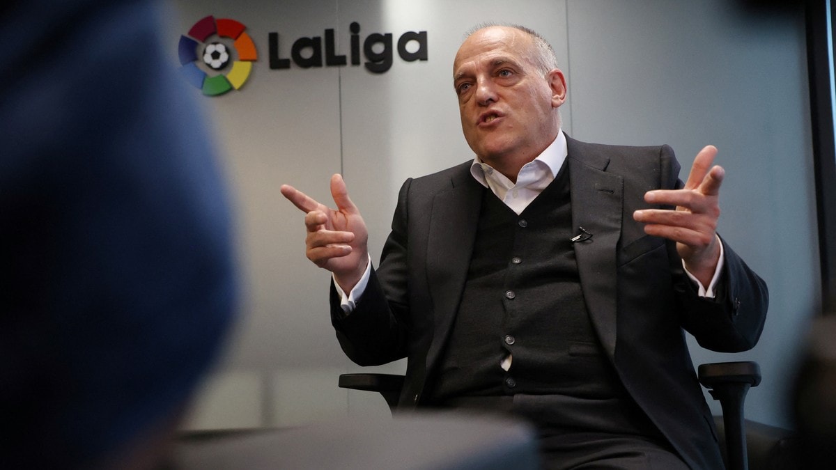 La Liga-presidenten raser mot Real Madrid