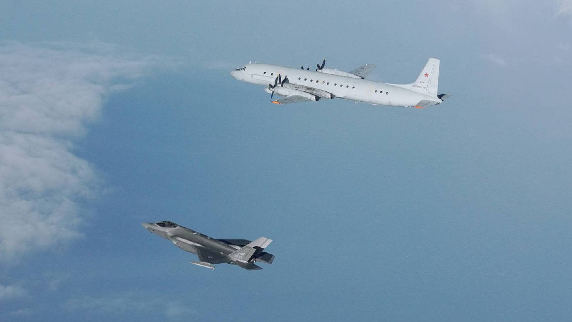 Norske F-35 identifiserte russisk fly