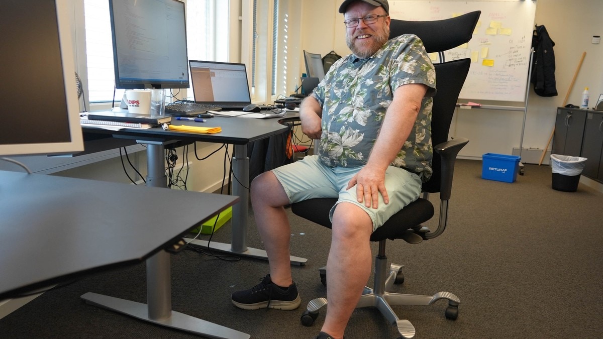 Kjetil går i shorts hele året: – Hadde jeg jobbet i bank måtte jeg gått med skjørt