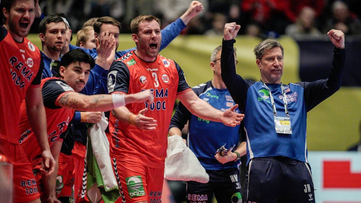 Noreg herja i sin første EM-kamp – tok rekordsiger