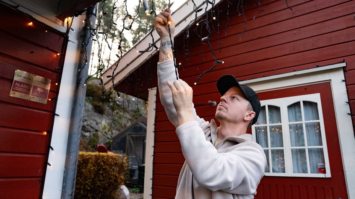 Even brukte 45.000 på nye julelys: – Tåler ikke norsk vær