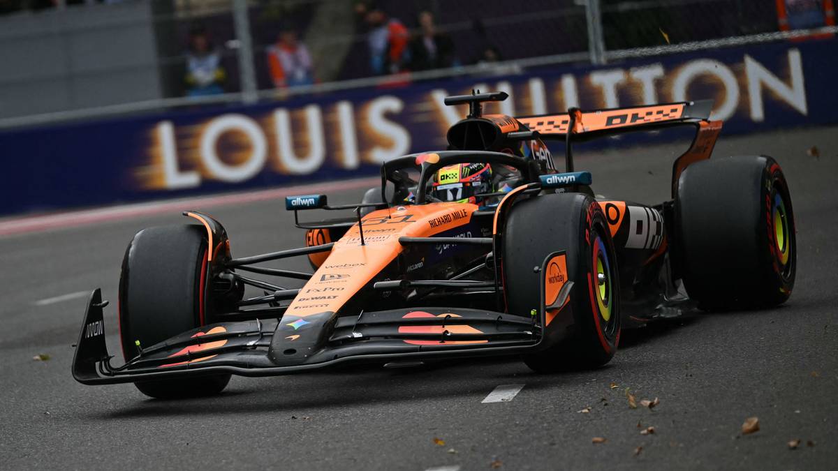 VM-lederen krasjet i dramatisk Baku-kvalifiseringen – Verstappen med beste startspor