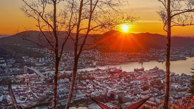 Sol i Bergen