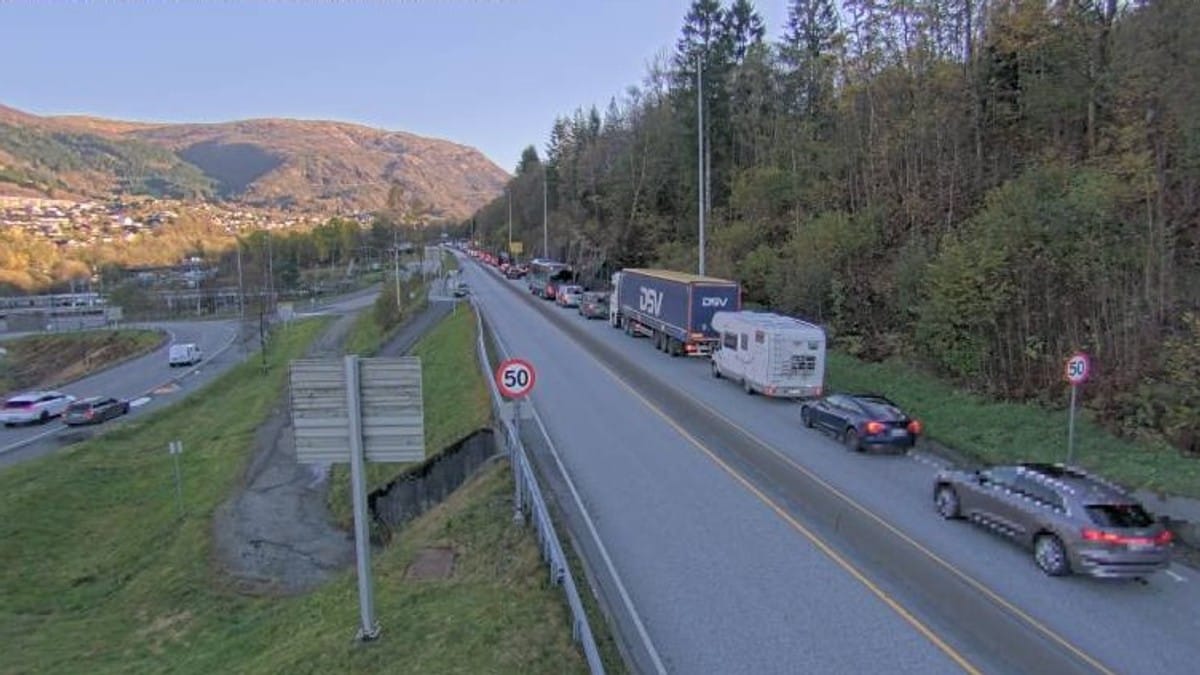 Skjermbilde Arnanipatunnelen FOTO: Statens Vegvesen