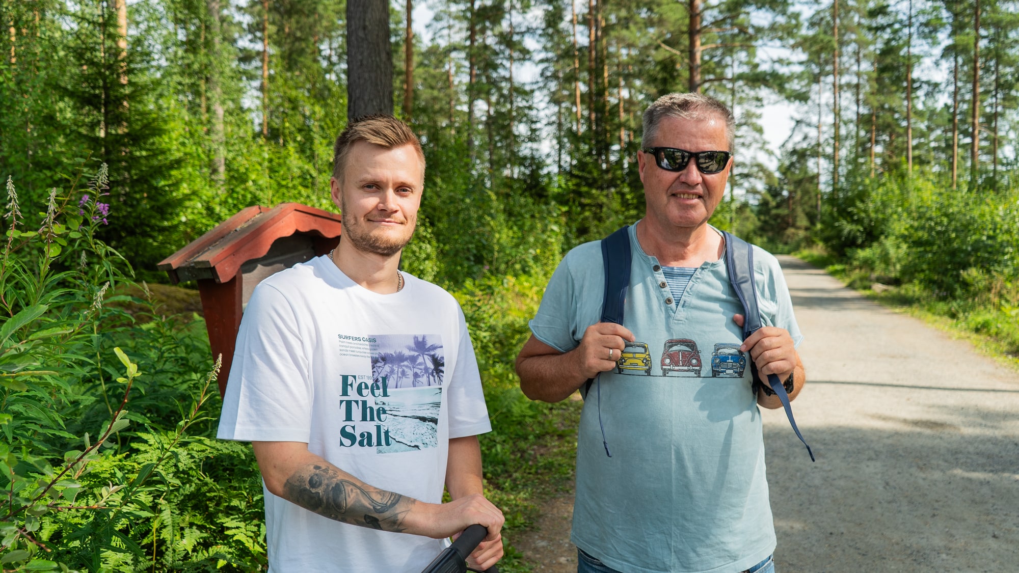 Christian Toven og Dagfinn Toven.