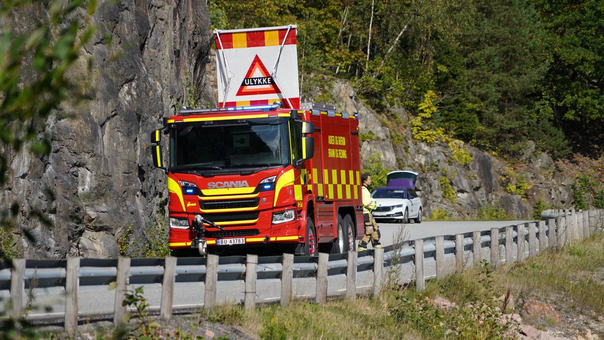 Asker: Ulykke med to syklister involvert