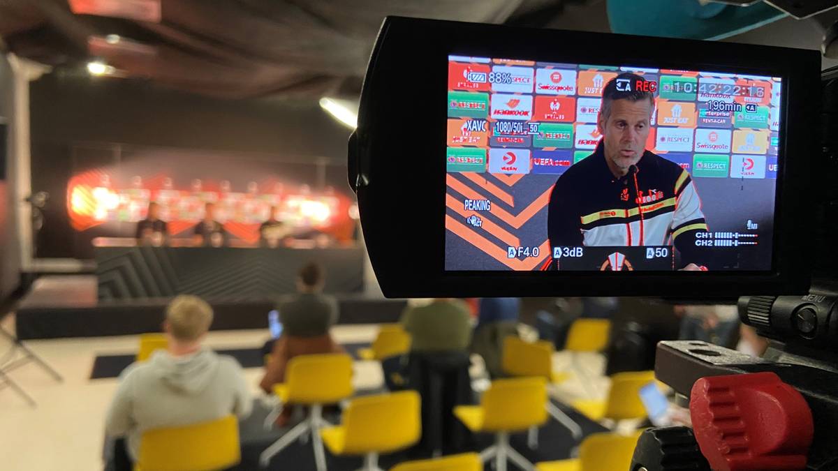 Pressekonferanse etter Bodø/Glimt-Lazio