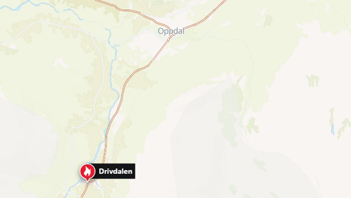 Lyngbrann i Oppdal – tredje brannen på kort tid i Trøndelag