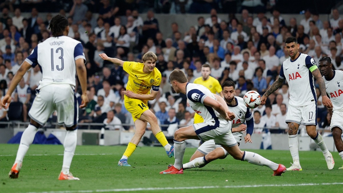 Bodø/Glimt tapte 3-1 mot Tottenham i europaligaen