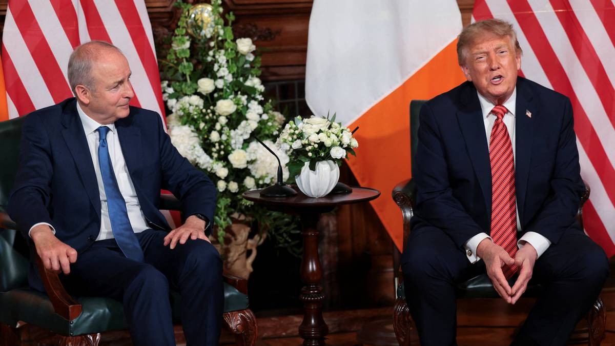 Trump: Ville elsket å se et forent Irland