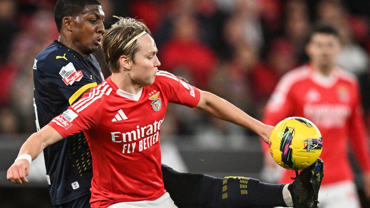 Andreas Schjelderup i vinden – to assist i Benfica-triumf