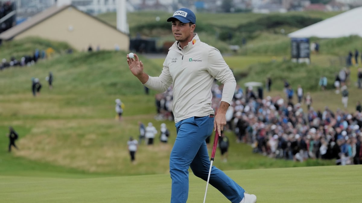 Hovland klatrar i British Open etter kjempestart: – Tilbake der vi likar å sjå det