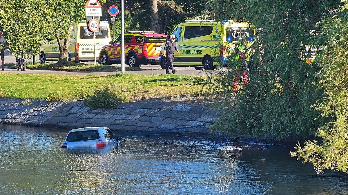 Bil i vannet i Tønsberg – mindreårig gutt brakt i land