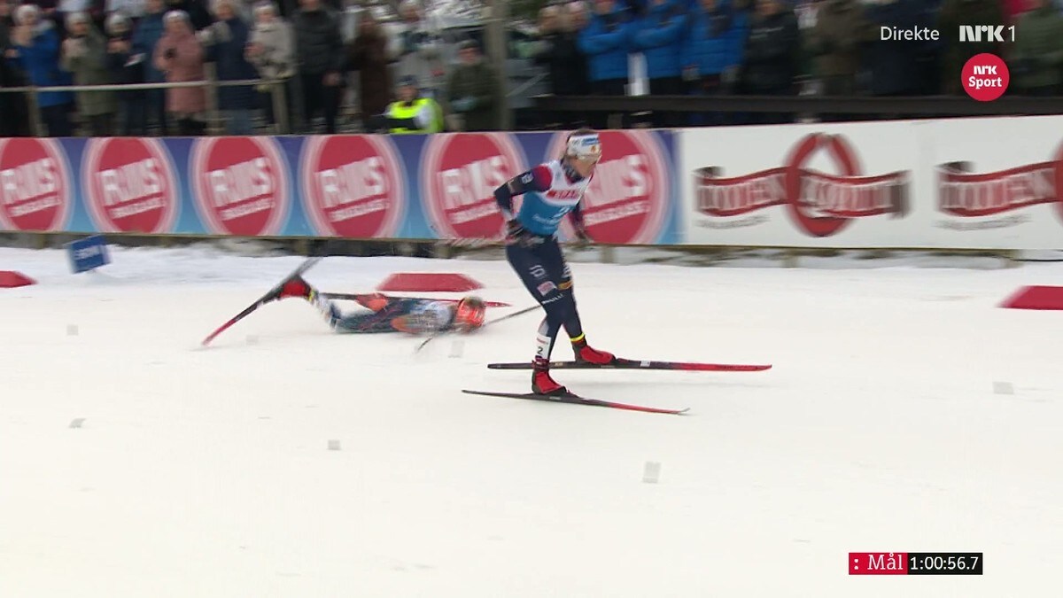 Kalvå gikk feil, falt og tok medalje – Slind gikk feil og ble disket
