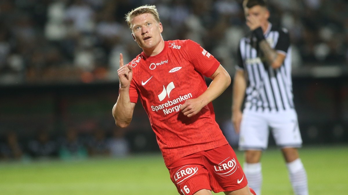 Brann fekk med seg 1–1 frå tøff bortekamp i Hellas