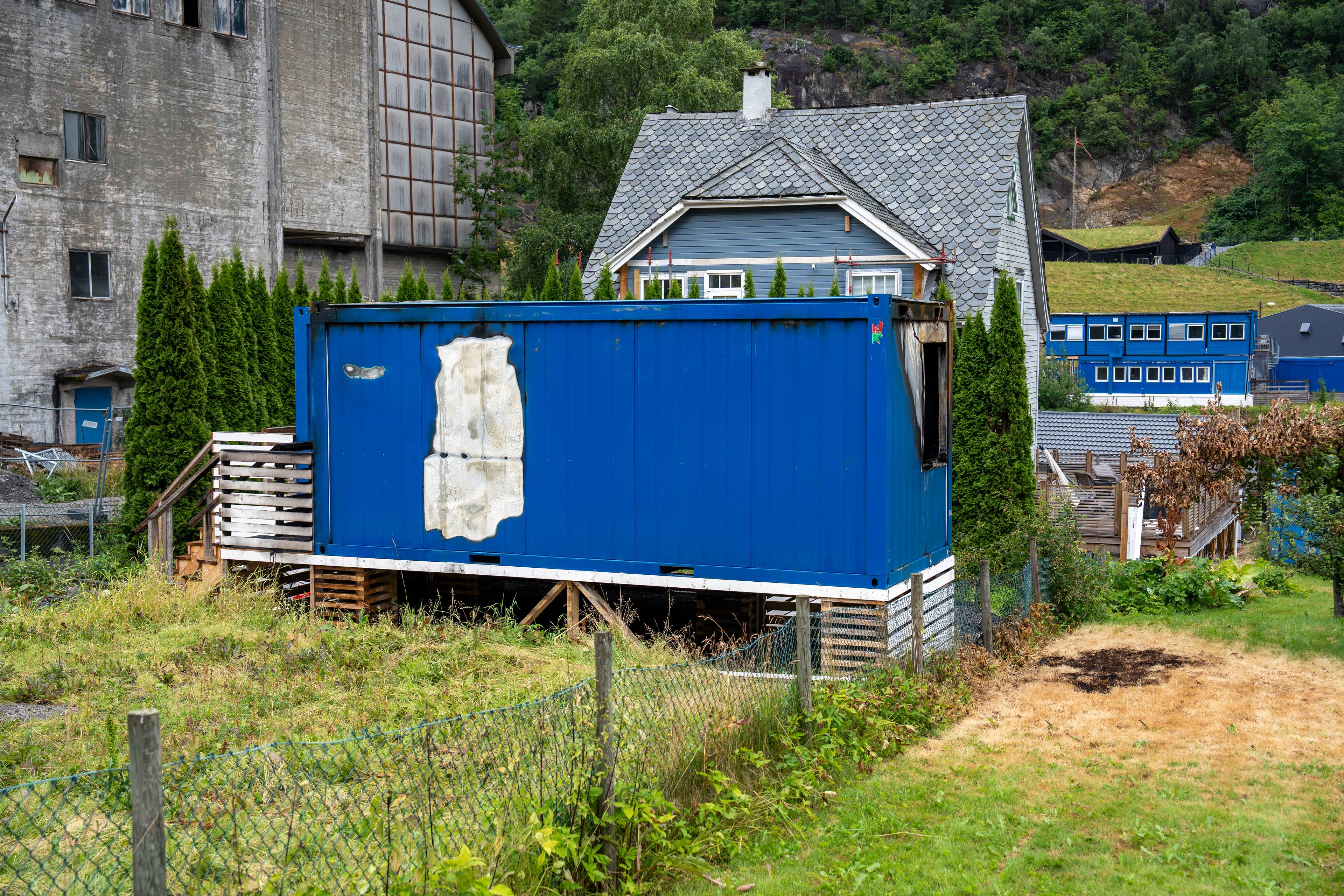 Bustadbrakker i Odda
