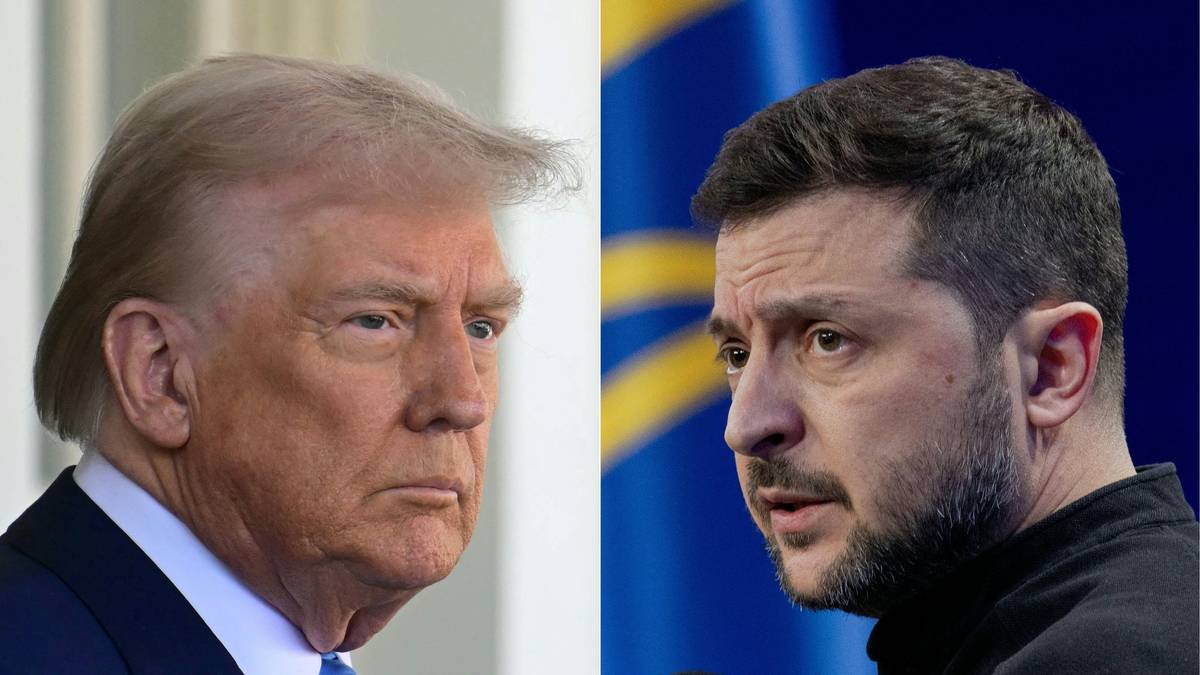 Trump møter Zelenskyj i Det hvite hus