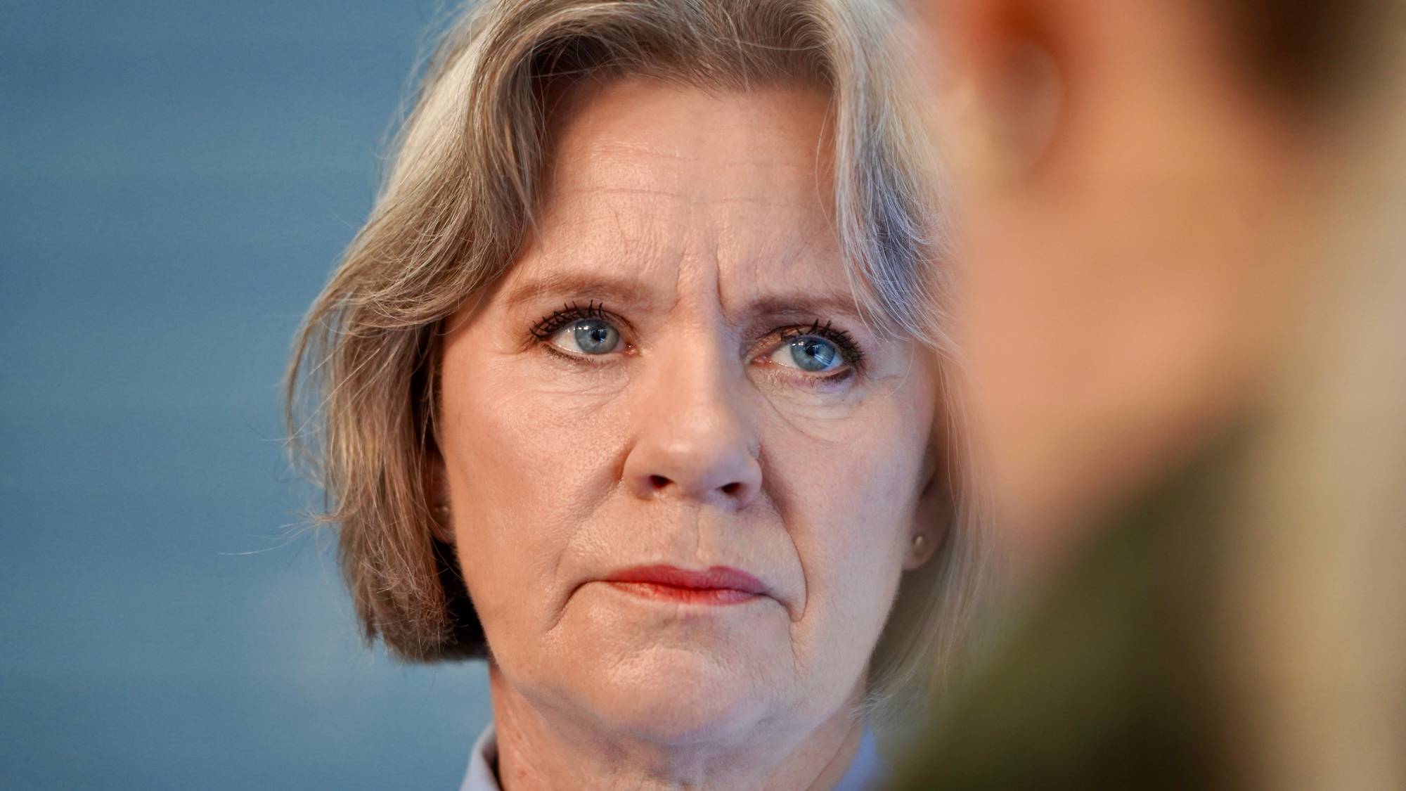 Oslos politimester Ida Melbo Øystese på politihuset på Grønland torsdag. 