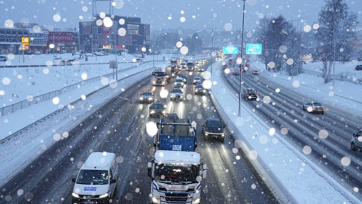 Bilane sklir og ferjer står i Sør-Noreg