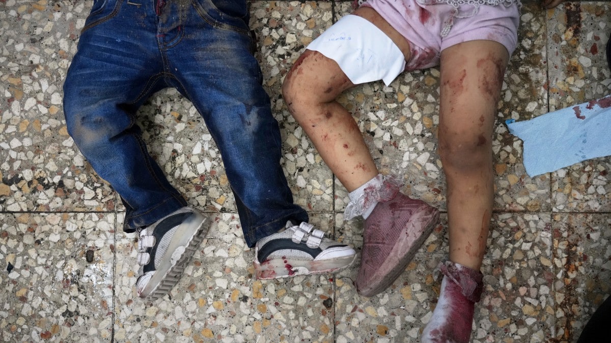 Israelsk angrep drepte ti barn ved helseklinikk i Gaza