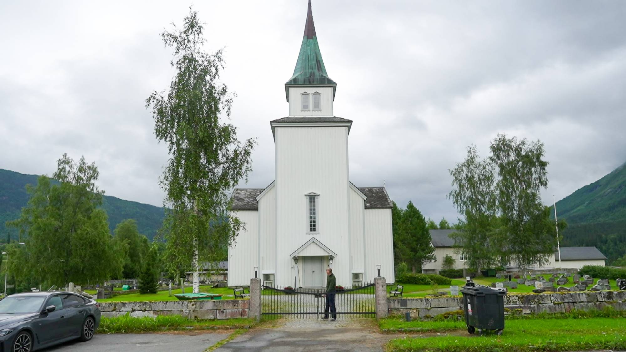 åpen kirke etter dødsulykke