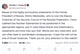Фото: скриншот, истина социальная Скриншот поста Дональда Трампа о истине социальной