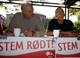 Foto de : NTB Torstein Dahle (tv) y Erling Folkvord, cuando eran los principales candidatos del Partido Rojo en Hordaland y Oslo respectivamente en 2009.