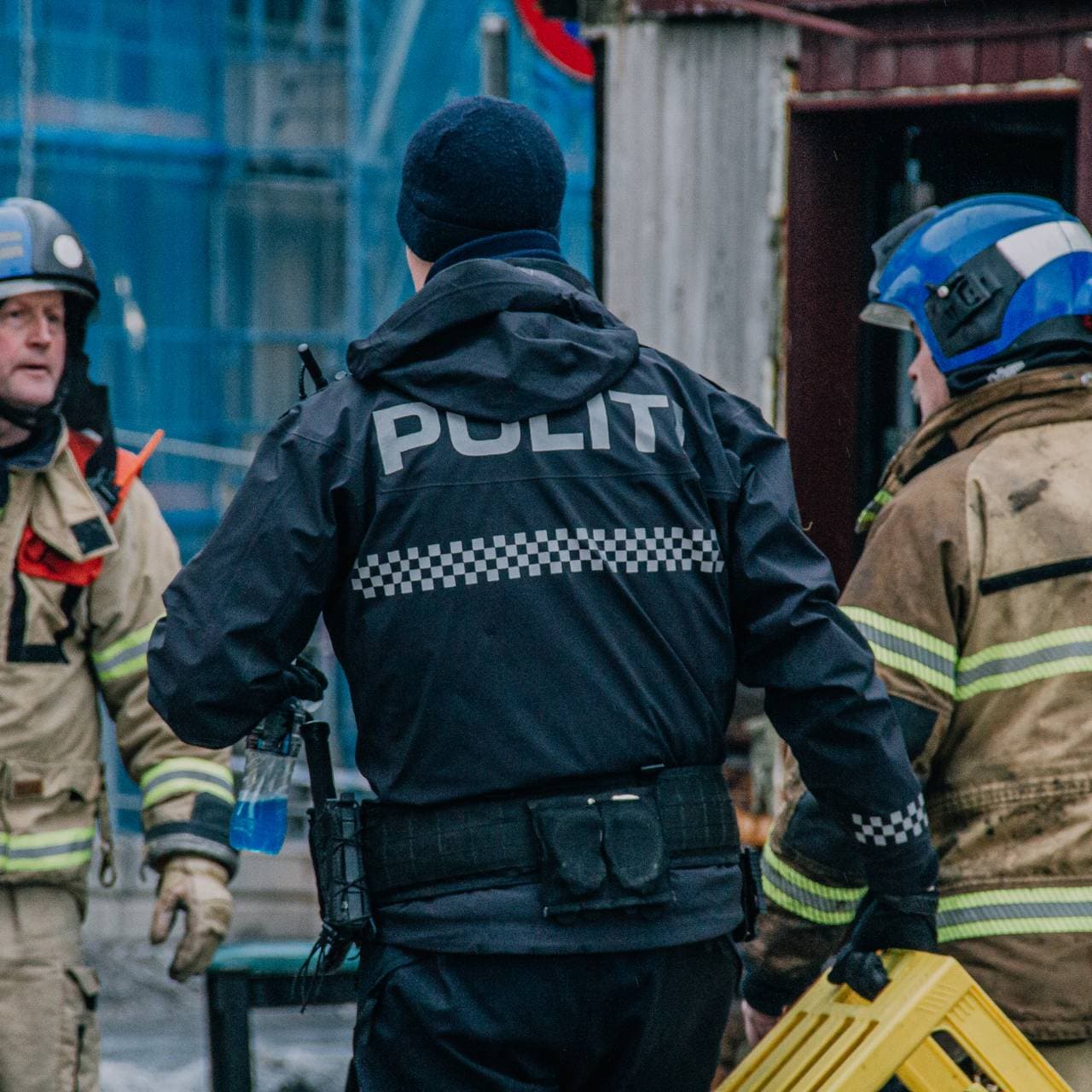 Brann i Hamar- Politiet og brannvesenet i samtaler