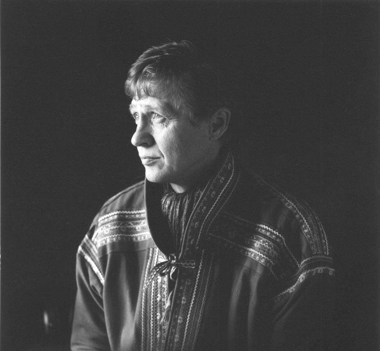 Nils-Aslak Valkeapää (1991) Portrett