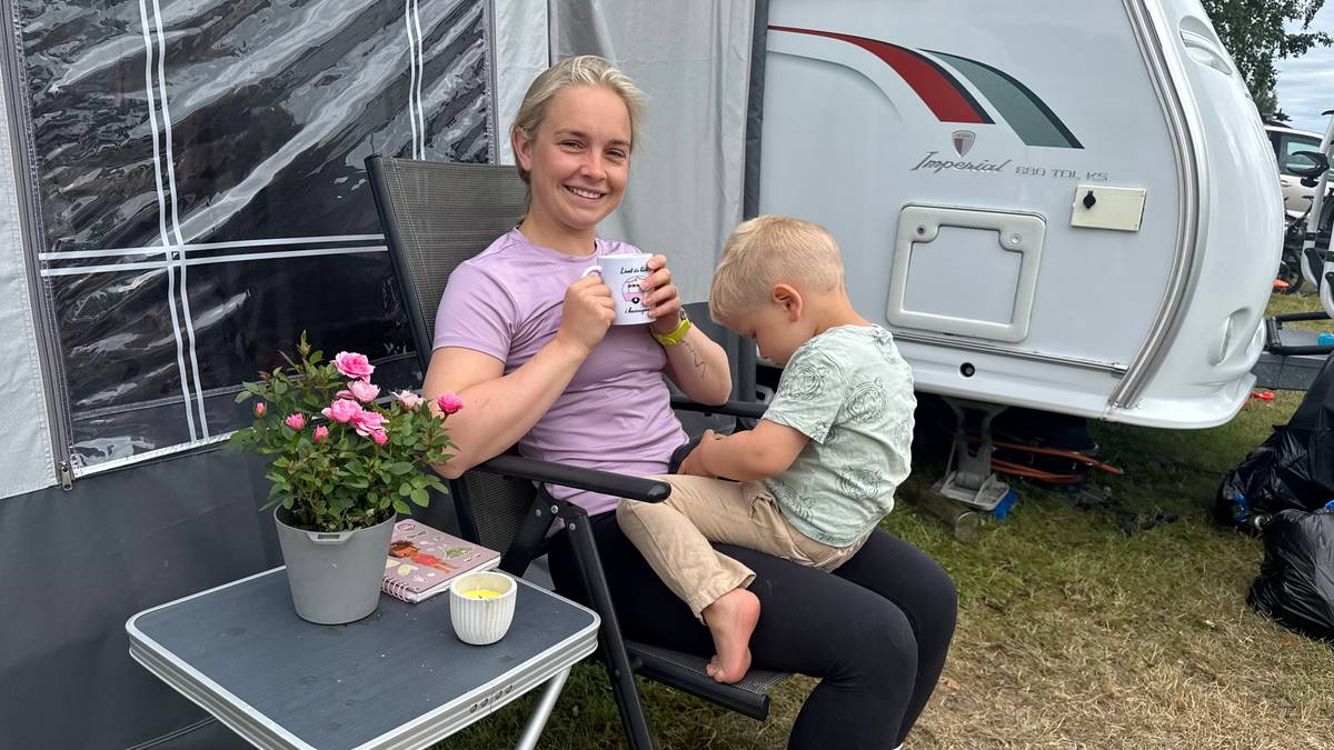 Sandra flykta over grensa for å berga sommarferien: – Kunne ikkje hatt det betre