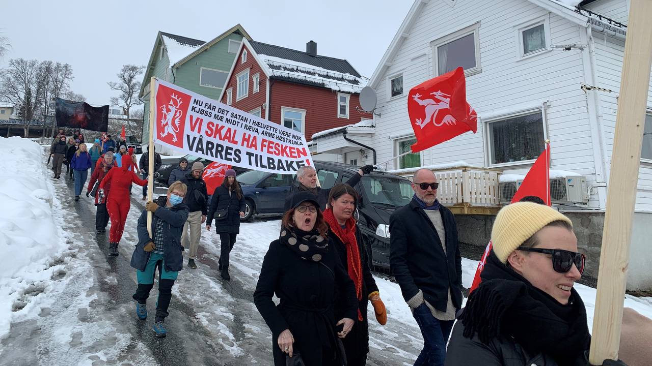 1. mai tog Tromsø