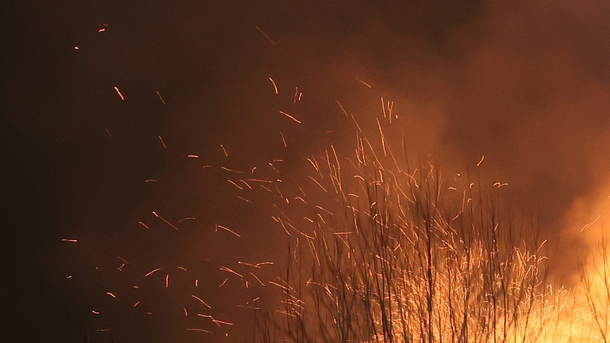 Brann i enebolig i Sandefjord