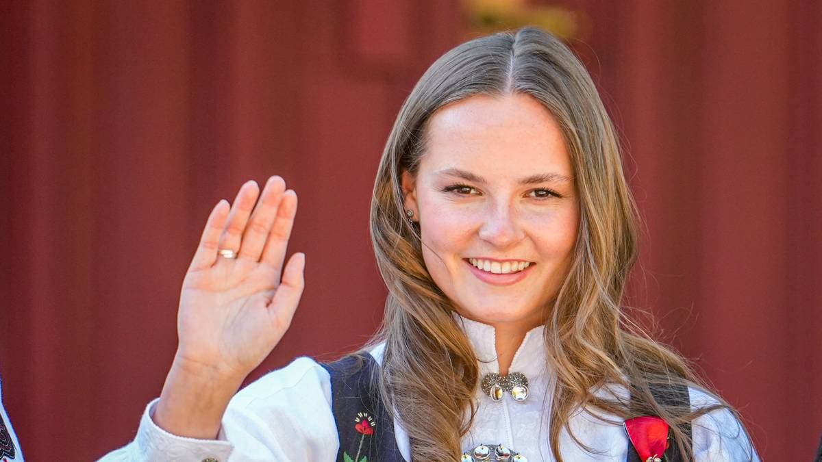 Prinsesse Ingrid Alexandra tar imot sin første audiens