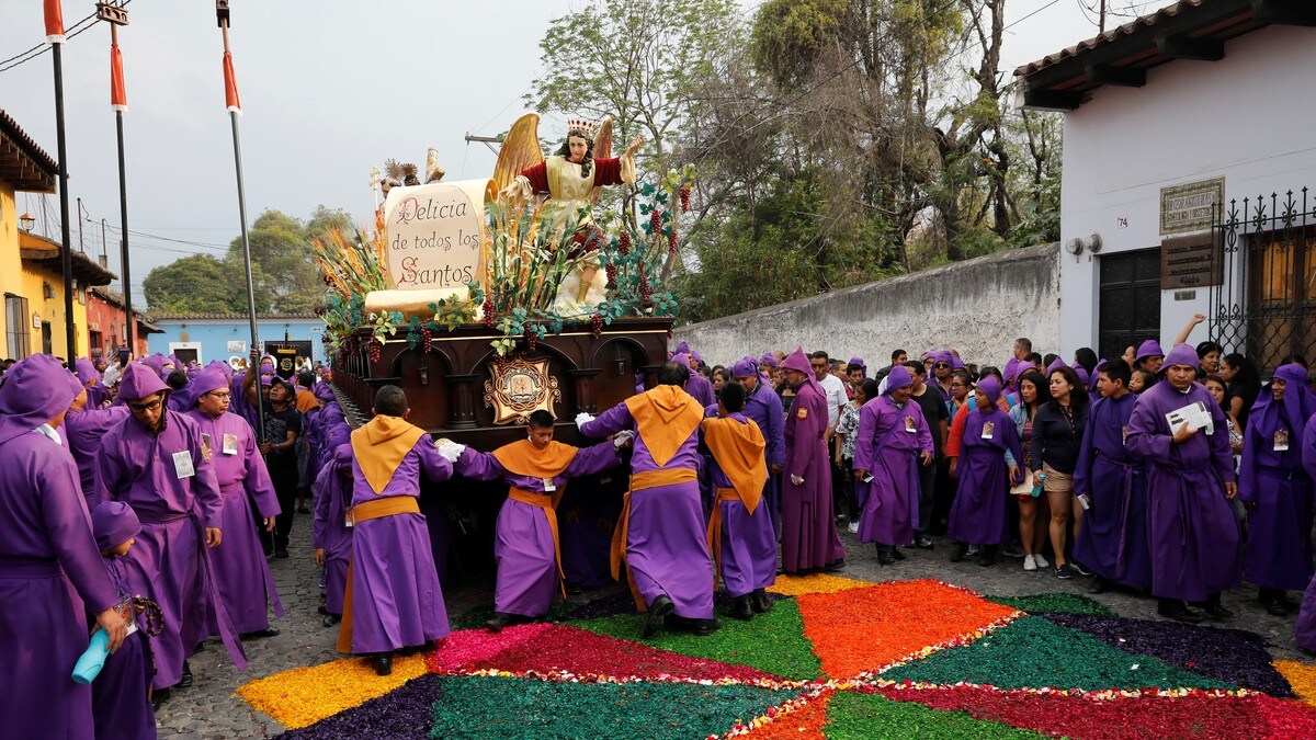 Guatemalas påskefeiring får verdensarvstatus