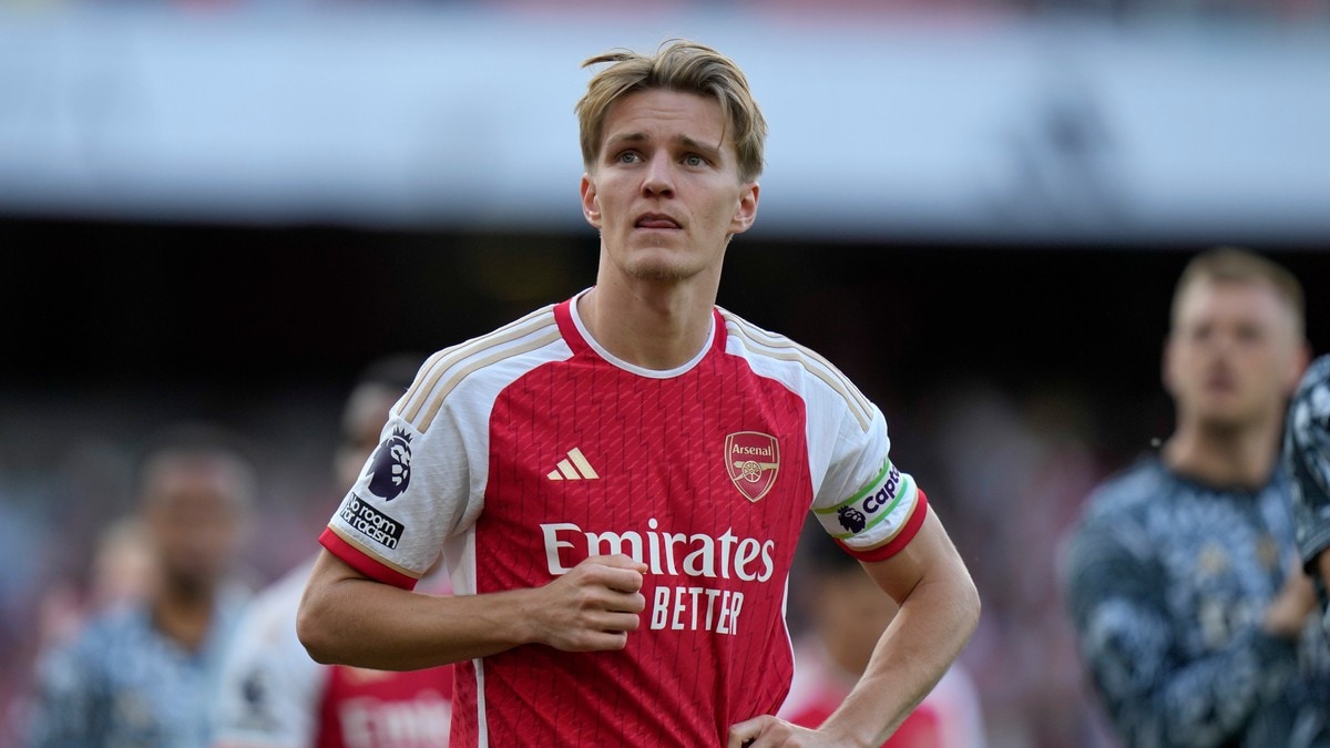 Ødegaard tilbake på banen i Arsenal-tap