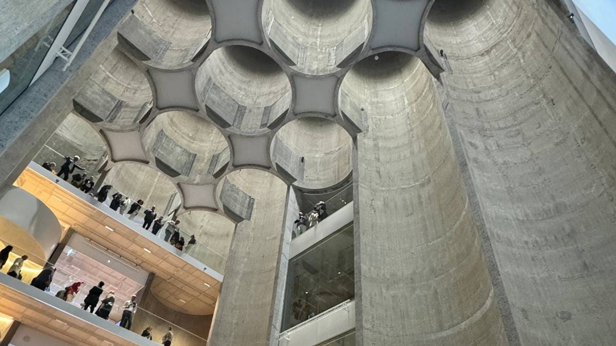 Kunstsilo blir frimerke