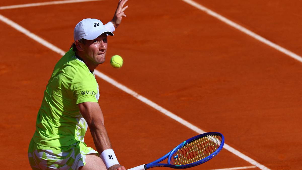 Suveren seier til Ruud mot frustrert franskmann