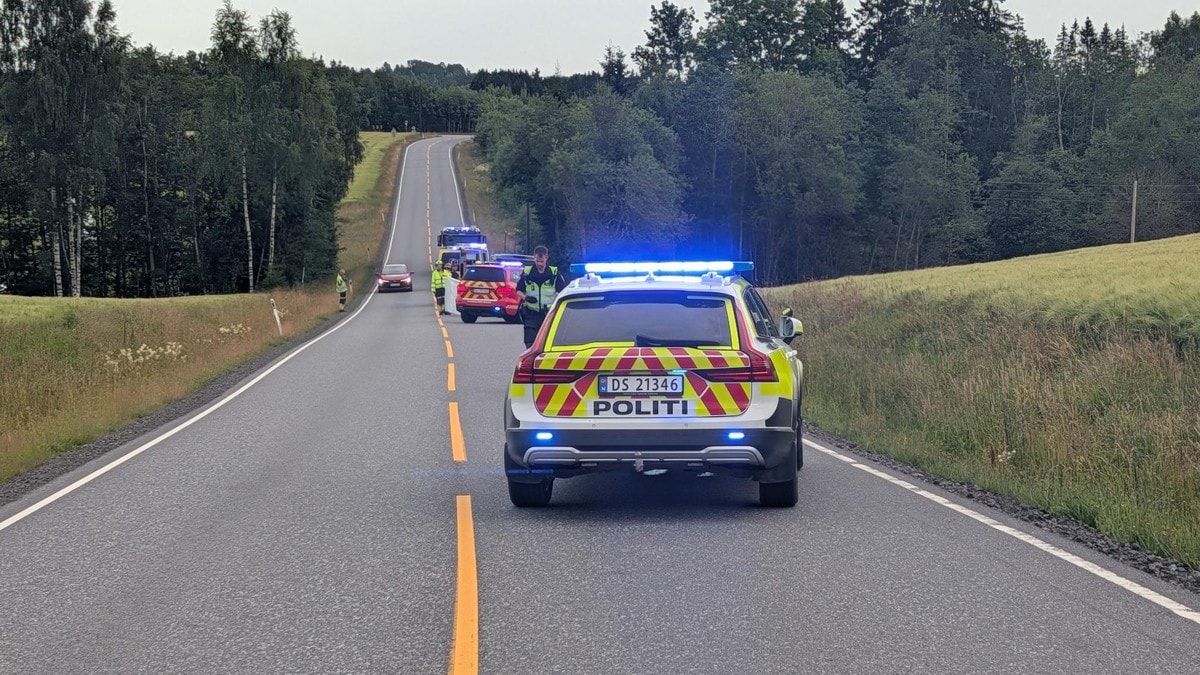 Alvorlig MC-ulykke i Indre Østfold