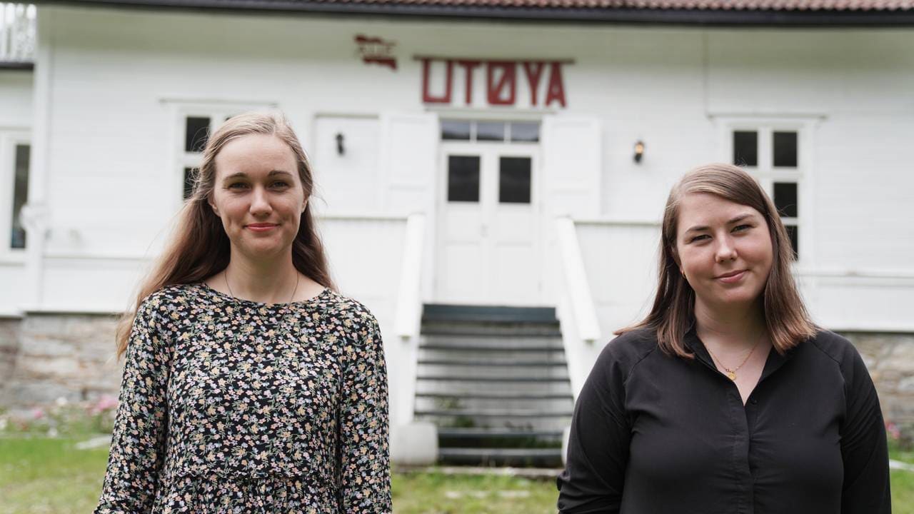 Ina Libak og Astrid Hoem