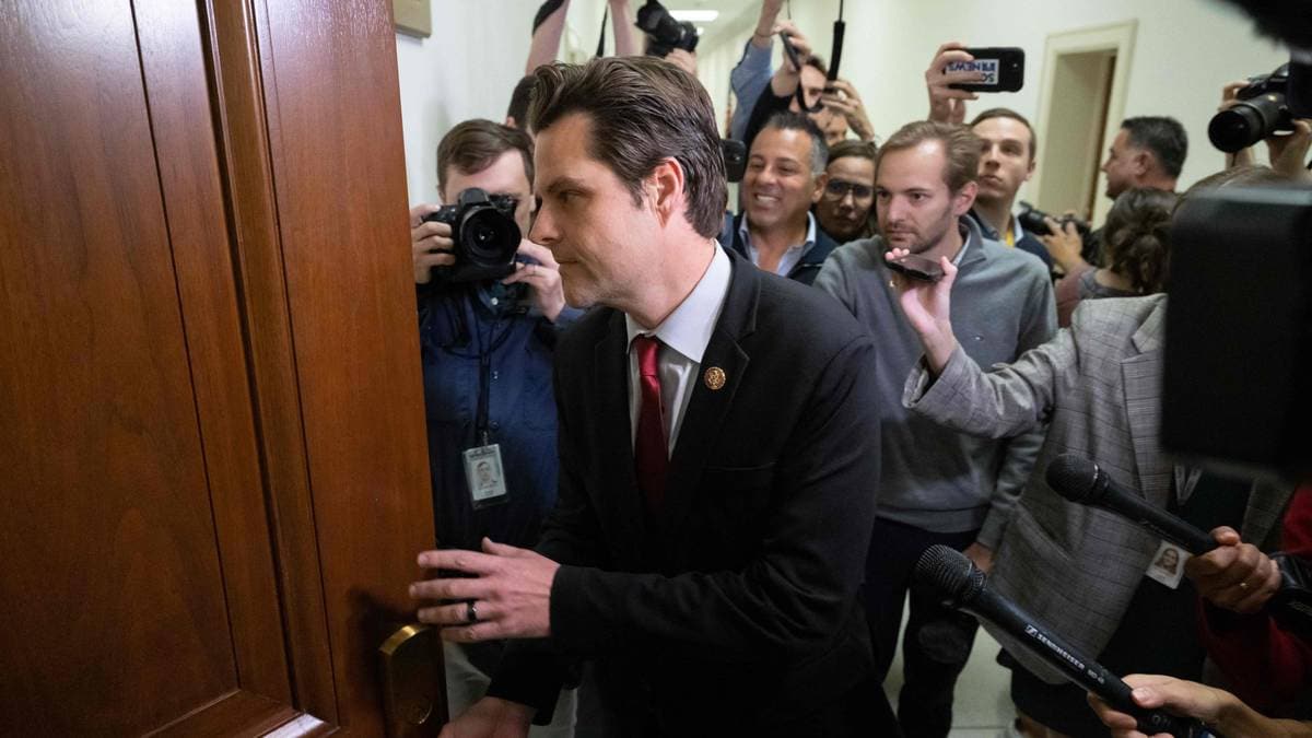 Matt Gaetz trekker kandidaturet som USAs justisminister