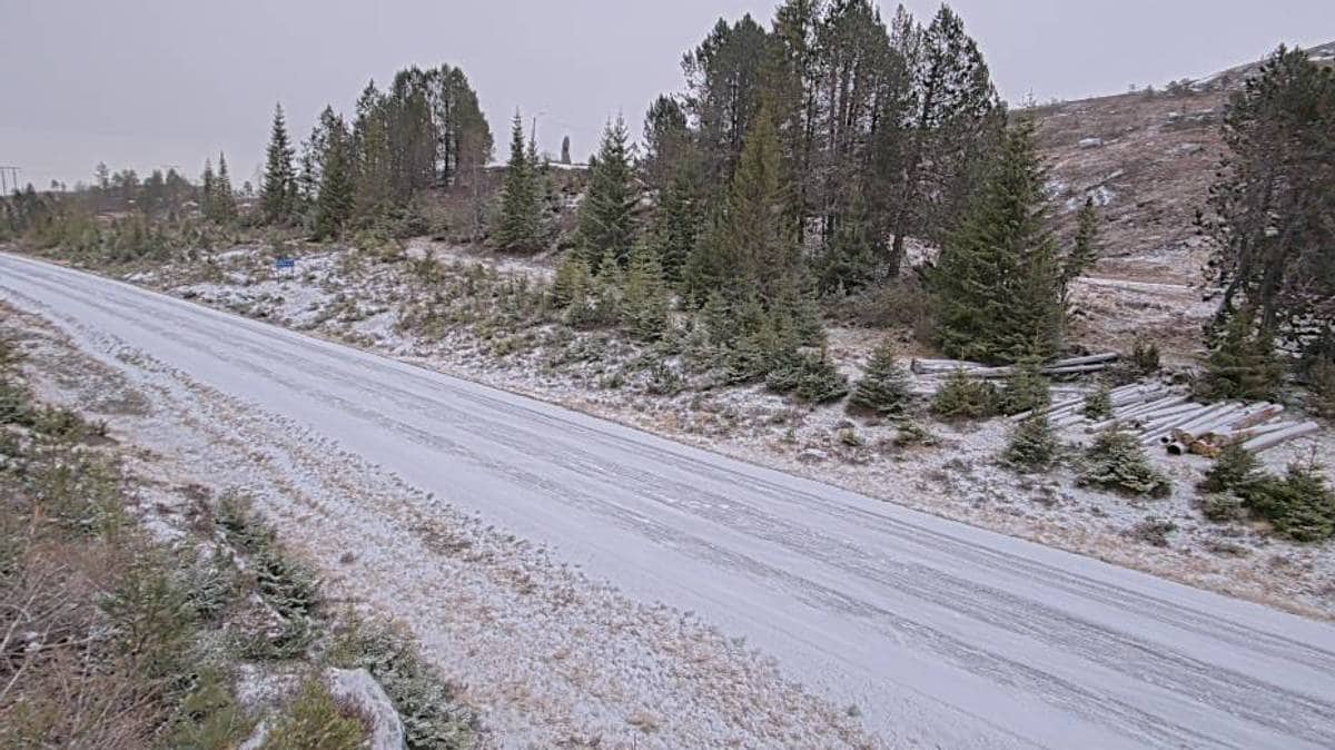 Gult farevarsel onsdag morgon: – Er venta opptil 15 centimeter snø
