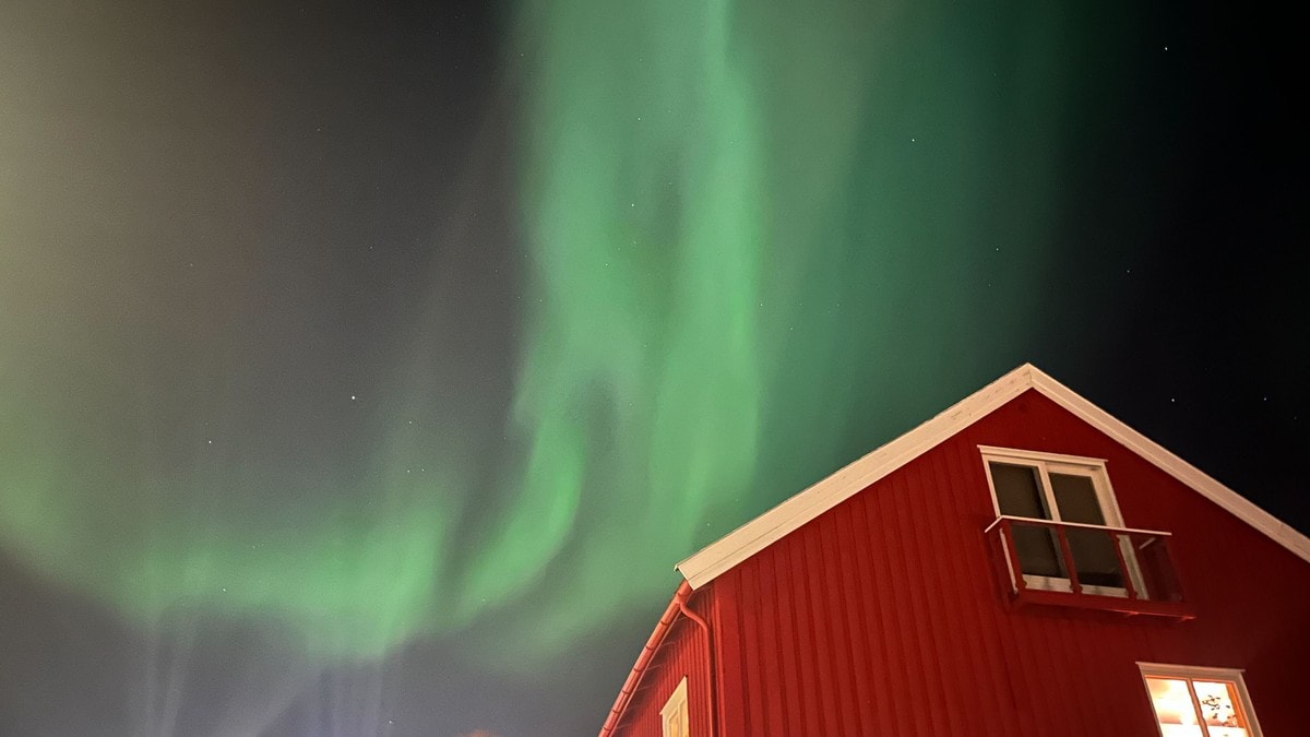 I natt kan du se nordlys over hele landet
