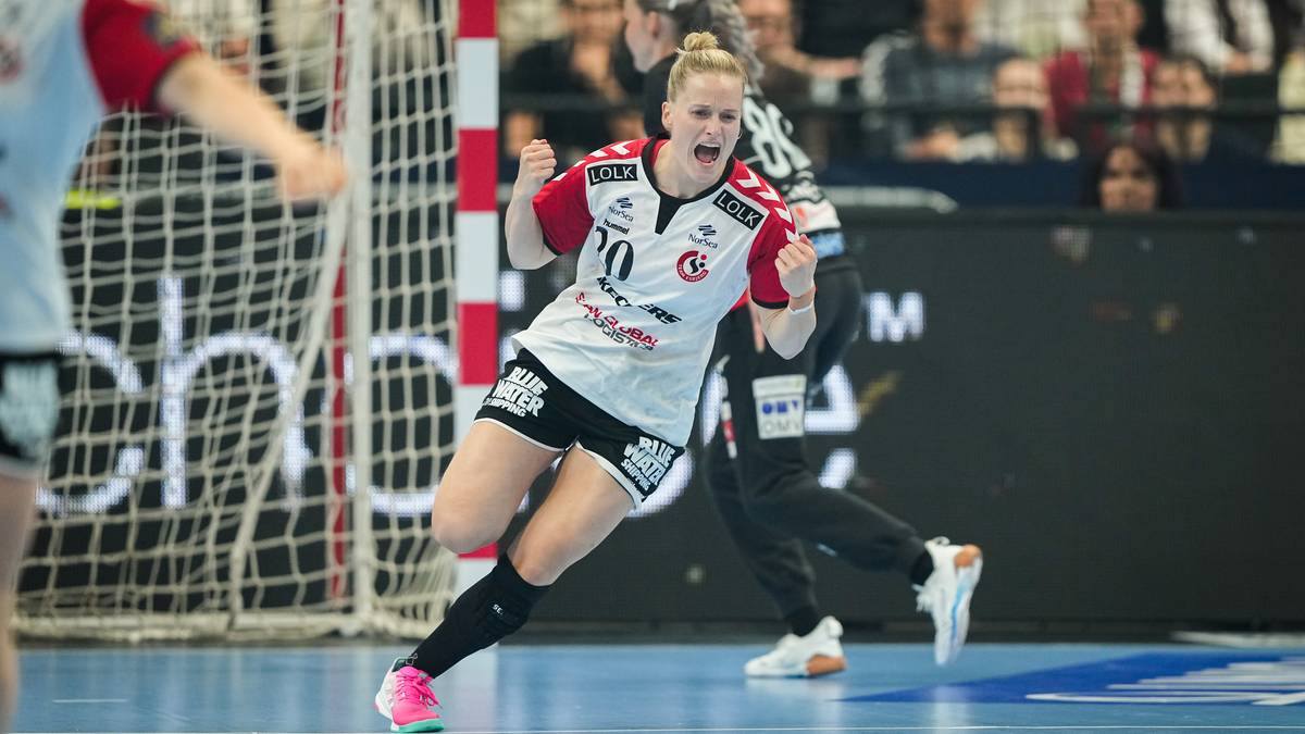 Røsberg Jacobsen og Team Esbjerg vant første kamp i Mesterligaen