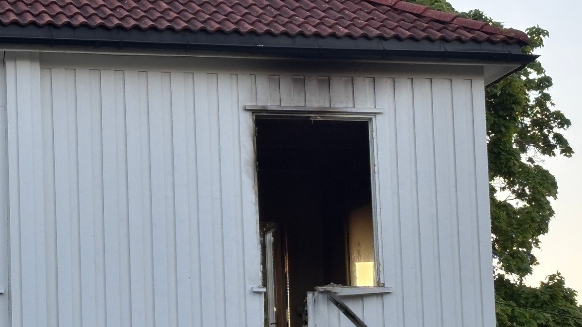 Brann i flermannsbolig i Drammen: En person til sykehus