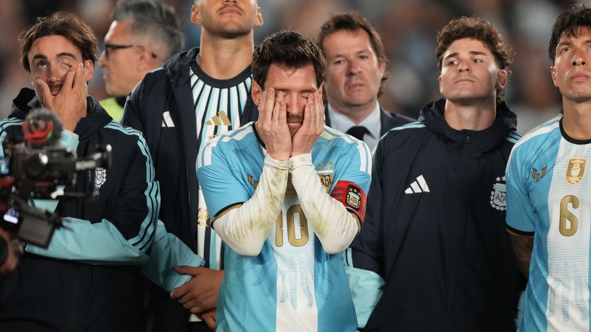 Emosjonelt landslags-farvel for Messi: – Den tristeste dagen i karrieren